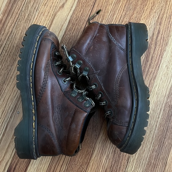 vintage early 2000s | dr. martens 8287 | brown boot as-is | size UK4 - Picture 4 of 5